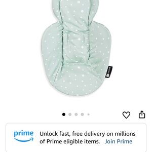 4moms mamaroo infant insert ONLY Green Polka Dot